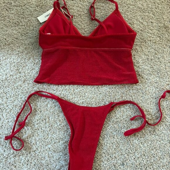 small glitter tankini SET from sea molly - Picture 4 of 6